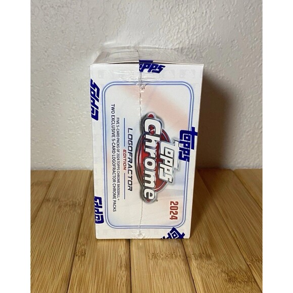 2024 TOPPS CHROME LOGOFRACTOR BASEBALL BOX NEW & SEALED NWT - Picture 5 of 5